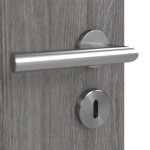 Detailansicht der Oberfläche von Doppelflügeltür 4.13 Grigio Eiche CPL inkl. Zarge - Classen