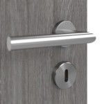Detailansicht der Oberfläche von Doppelflügeltür 4.4 Grigio Eiche CPL inkl. Zarge - Classen