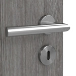Detailansicht der Oberfläche von Doppelflügeltür 4.8 Grigio Eiche CPL inkl. Zarge - Classen