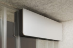 Detailbild von Linie 1 Motiv klar Glaspendeltür DORMA Mundus BTS Variante 1 - Erkelenz