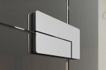 Details von Selina Motiv matt 2-flg. Glaspendeltür mit einem Seitenteil und Oberlicht DORMA Mundus BTS Variante 11 - Erkelenz