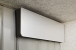 Detailsansicht von Linie 1 Motiv matt 2-flg. Glaspendeltür DORMA Mundus BTS Variante 4 - Erkelenz