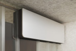 Detailbild von Linie 1 Motiv klar Ganzglastür mit festem Seitenteil DORMA Mundus Variante 1 - Erkelenz