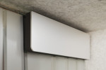 Detailbild von Linie 1 Motiv matt Ganzglastür mit festem Seitenteil DORMA Mundus Variante 1 - Erkelenz