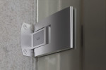 Pendeltürband von Linie 1 Motiv matt 2-flg. Glaspendeltür mit Oberlicht DORMA Tensor Variante 2 - Erkelenz