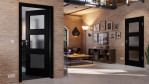 Main-Milieuansicht von Schwarz RAL 9005 LA-11 Lack Basic Innentür - Huga