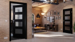 Main-Milieuansicht von Schwarz RAL 9005 LA-9 Lack Basic Innentür - Huga