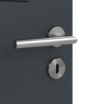 Detailansicht der Oberfläche von Signum 11 Basic Lack Anthrazit RAL 7016 Innentür - Huga
