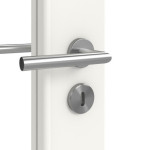 Detailansicht der Oberfläche von Signum 29 LA 27 Basic Lack Verkehrsweiß RAL 9016 Innentür - Huga