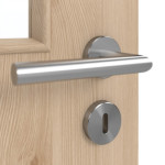 Detailansicht der Oberfläche von GARANT Schallschutztür Authentic Achat CePaL mit Lichtausschnitt LA-11