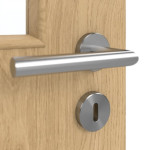 Detailansicht der Oberfläche von GARANT Schallschutztür Authentic Asteiche GCK08 mit Lichtausschnitt LA-11