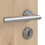 Detailansicht der Oberfläche von GARANT Schallschutztür Authentic Achat CePaL mit Lichtausschnitt LA-7