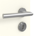 Detailansicht der Oberfläche von GARANT Schallschutztür W980ST15 Platinweiß GHK08