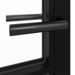 Detailansicht der Oberfläche von der Doppelflügel-Stahl-Lofttür 1-5 - Hörmann