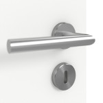 Detailansicht der Oberfläche von GARANT Wärmeschutztür U11209SD Edelweiß GHK08