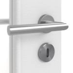 Detailbild der Oberfläche von Bütte Weiß LA 11 Basic Durat Innentür - Huga