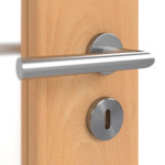 Detailbild der Oberfläche von Buche LA 11 Basic Durat Innentür - Huga