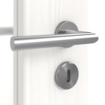 Detailbild der Oberfläche von Pino Weiß LA 11 Basic Durat Innentür - Huga