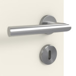 Detailbild der Oberfläche von Weiß ähnlich RAL 9010 Basic Lack Innentür - Huga