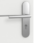 Detailansicht der Oberfläche von GARANT Wohnungseingangstür Aura 831 Matt Weißlack 9016 G-TEC