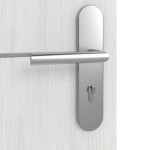 Detailansicht der Oberfläche von GARANT Wohnungseingangstür Corona 831 Authentic Grigio CePaL