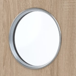 Detailansicht des Lichtausschnitts von GARANT Wohnungseingangstür Authentic Eiche GCK08 mit Lichtausschnitt LA-12