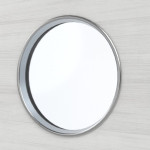 Detailansicht des Lichtausschnitts von GARANT Wohnungseingangstür Quer Authentic Grigio GCK08 mit Lichtausschnitt LA-13