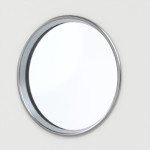 Detailansicht des Lichtausschnitts von GARANT Wohnungseingangstür D354-60 Designer White Resopal mit Lichtausschnitt LA-13