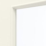 Detailansicht des Lichtausschnitts von GARANT Wohnungseingangstür 9417-60 Snow White CePaL mit Lichtausschnitt LA-9