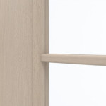 Detailansicht des Lichtausschnitts von GARANT Doppelflügeltür inkl. Zarge Authentic Akazie GCK08 mit Lichtausschnitt LA-2 Sprosse SP10