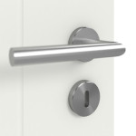 Detailansicht der Oberfläche von CLASSEN Doppelflügeltür Dynamic 3.21 Weißlack RAL 9003 inkl. Zarge