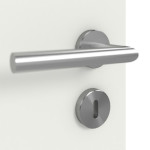 Detailansicht der Oberfläche von CLASSEN Doppelflügeltür Dynamic 3.26 Weißlack RAL 9003 inkl. Zarge