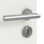 Detailansicht der Oberfläche von CLASSEN Doppelflügeltür Dynamic 3.27 Weißlack RAL 9003 inkl. Zarge