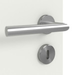 Detailansicht der Oberfläche von CLASSEN Doppelflügeltür Dynamic 3.29 Weißlack RAL 9003 inkl. Zarge