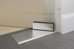 Bodentürschließer von Ufficio Motiv klar 2-flg. Glaspendeltür mit Oberlicht DORMA Mundus BTS Variante 10 - Erkelenz