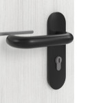 Detailansicht der Oberfläche von GARANT Rauchschutztür Corona 831 Authentic Grigio CePaL