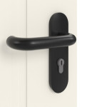 Detailansicht der Oberfläche von GARANT Rauchschutztür Parma PF1 Weißlack 