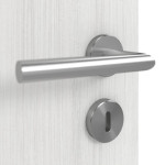 Detailansicht der Oberfläche von GARANT Schallschutztür Corona 832 Authentic Grigio CePaL
