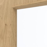 Detailansicht des Lichtausschnitts von GARANT Schallschutztür Authentic Asteiche GCK08 mit Lichtausschnitt LA-2
