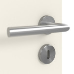 Detailansicht der Oberfläche von GARANT Schallschutztür Riva RI11 Weißlack 