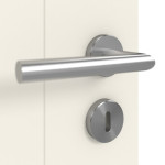 Detailansicht der Oberfläche von GARANT Schallschutztür Riva RI4 Weißlack 