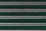Detailaufnahme von Top-Ansicht von Aluprofilmatte KLASSIK Work B07 grün - Entrada