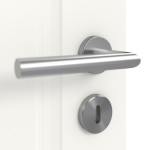 Detailbild Oberfläche RAL 9016 von Doppelflügeltür Stil Premium 23