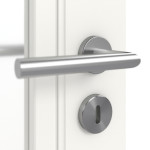 Detailbild Oberfläche RAL 9016 von Doppelflügeltür Stil Premium 10 LA 01