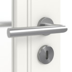 Detailbild Oberfläche RAL 9016 von Doppelflügeltür Stil Premium 40 LA 01