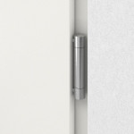 Detail Bänder von Stahl Nebeneingangstür ARTEMIDA S68 2Z ohne Glasausschnitt
