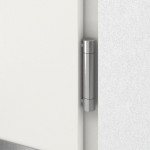Detail Band von Stahl Nebeneingangstür ATENA S68 ZL ohne Glasausschnitt