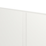 Detailansicht der Fräsung von CLASSEN Doppelflügeltür Dynamic 3.22 Weißlack RAL 9016 inkl. Zarge