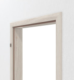 Detailbild von Eiche lasiert Basic Durat Zarge für Wohnungseingangstüren (Rundkante) - Huga