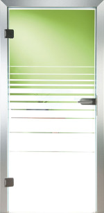 Room Glastür Piktura Loft - Siebdruckdesign
